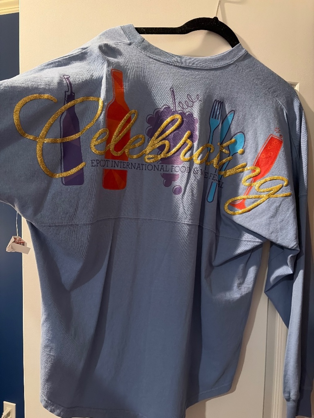 Walt Disney world Epcot food and wine spirit jersey size medium